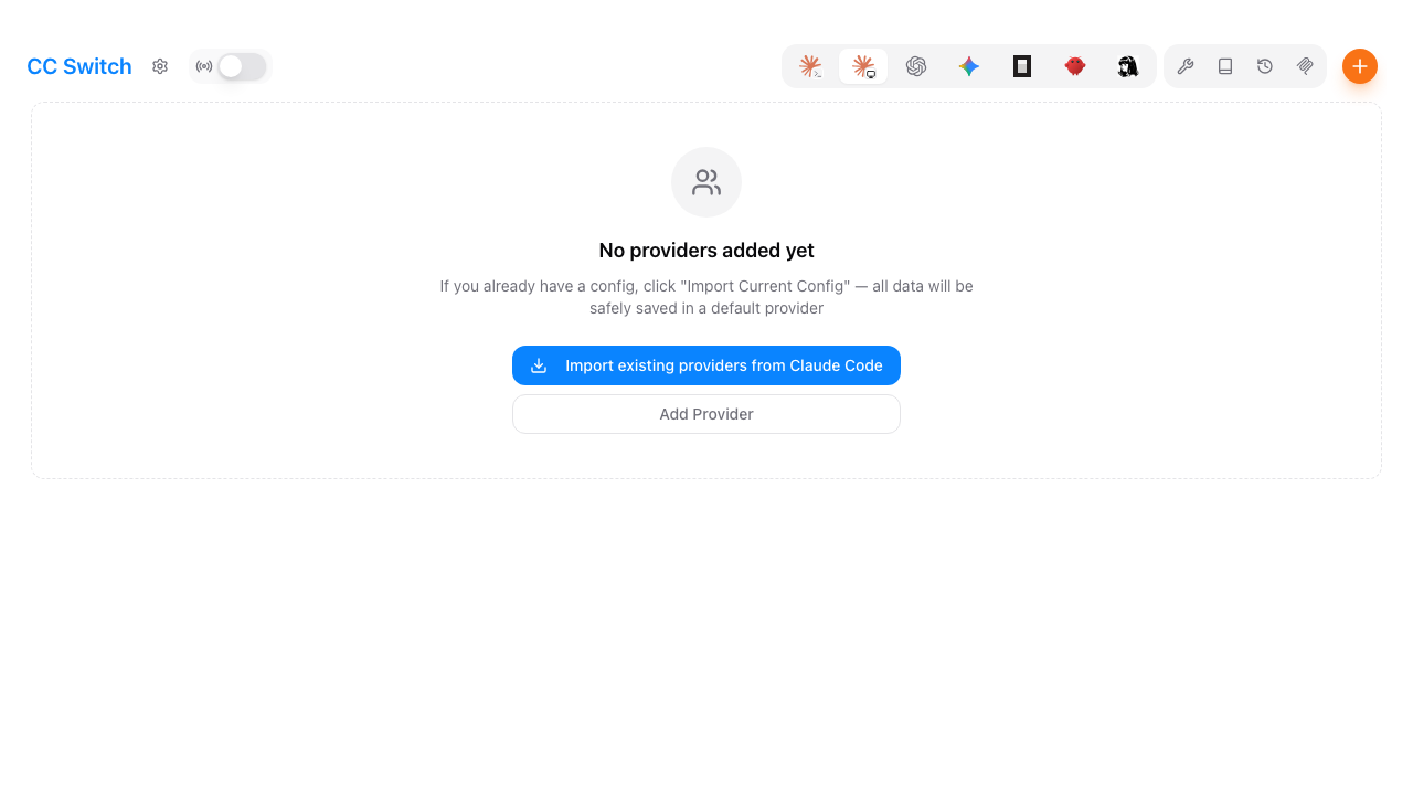 Import providers from Claude Code